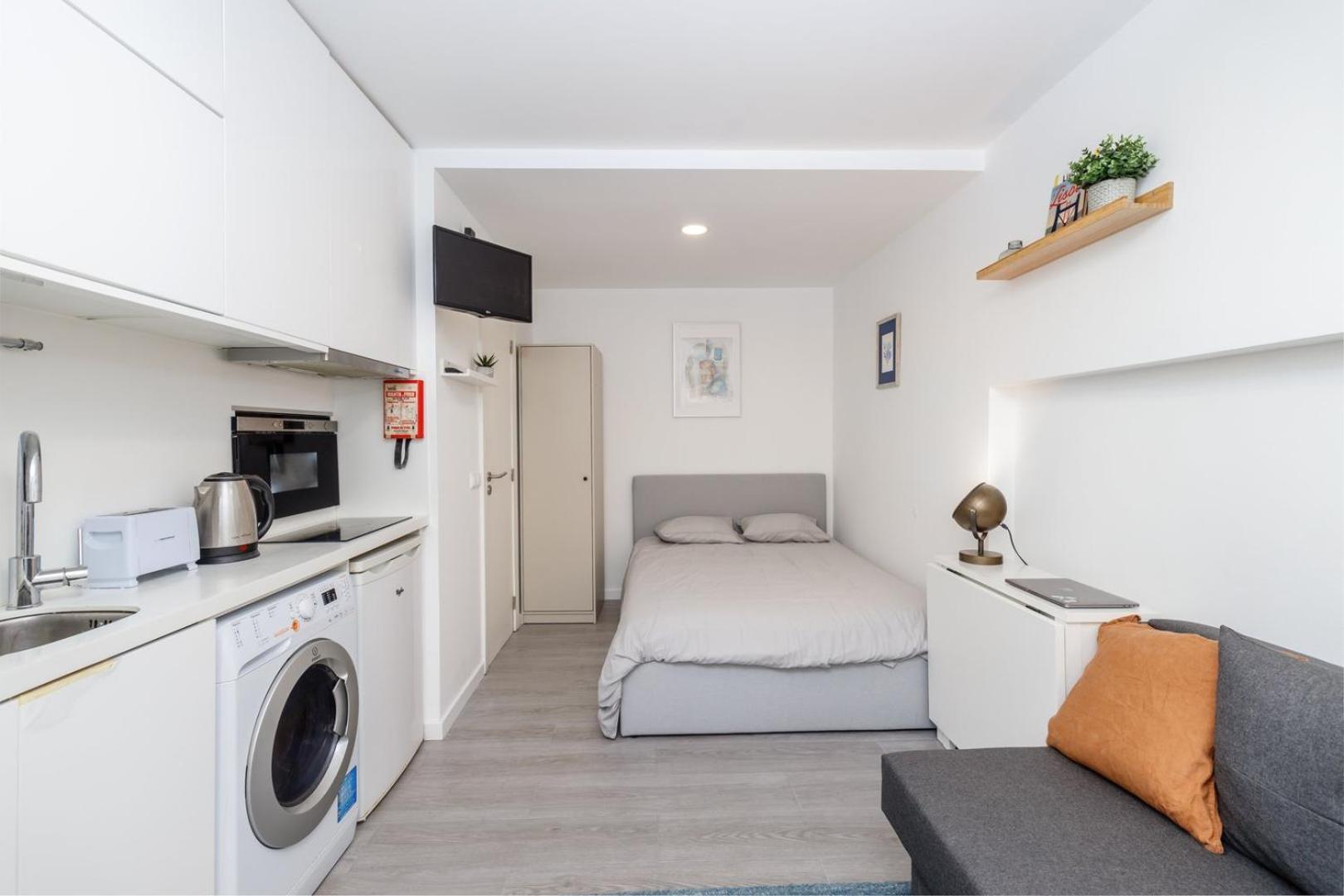 Guestready - Minimalist Studio In Downtown Apartment Lissabon